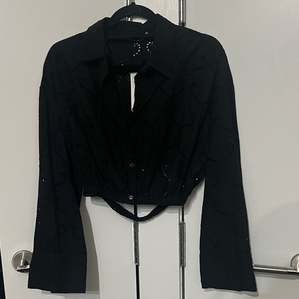 NWT Zara Paisley Blouse